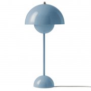 【&Tradition】デンマーク・北欧デザイン照明「Flowerpot VP3 table lamp」テーブルランプ ライトブルー(Φ230×H500mm)