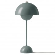【&Tradition】デンマーク・北欧デザイン照明「Flowerpot VP3 table lamp」テーブルランプ ストーンブルー(Φ230×H500mm)
