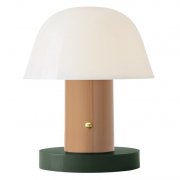 【&Tradition】デンマーク・北欧デザイン照明「Setago JH27 table lamp」テーブルランプ ヌード-フォレスト(Φ180×H220mm)