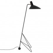 【&Tradition】デンマーク・北欧デザイン照明「Tripod HM8 floor lamp」フロアランプ ブラック(W470×H1340mm)