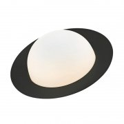 【AGO】「Alley Tilt table lamp, small, charcoal」デザイン照明テーブルランプ チャコール(Φ227×H114mm)