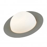 【AGO】「Alley Tilt table lamp, small, grey」デザイン照明テーブルランプ グレー(Φ227×H114mm)