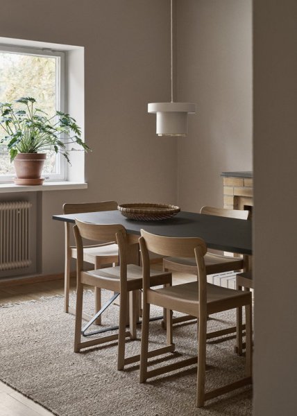 ArtekۡA201 pendant, white - brassץǥڥȥ饤 ۥ磻-֥饹(295H210mm)