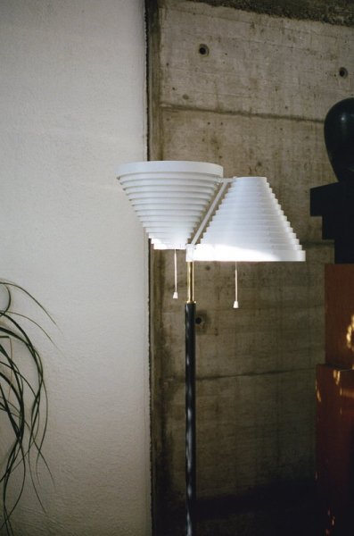 ArtekۡAalto floor lamp A810, brassץǥե ֥饹(480H1650mm)