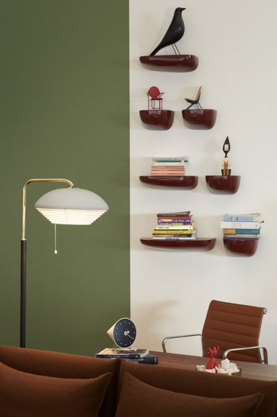 ArtekۡAalto floor lamp A811, polished brassץǥե ݥåɥ֥饹(450H1600mm)