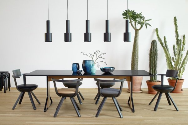 ArtekۡAalto pendant A110  Hand Grenade , all blackץǥڥȥ饤 ֥å(160H440mm)