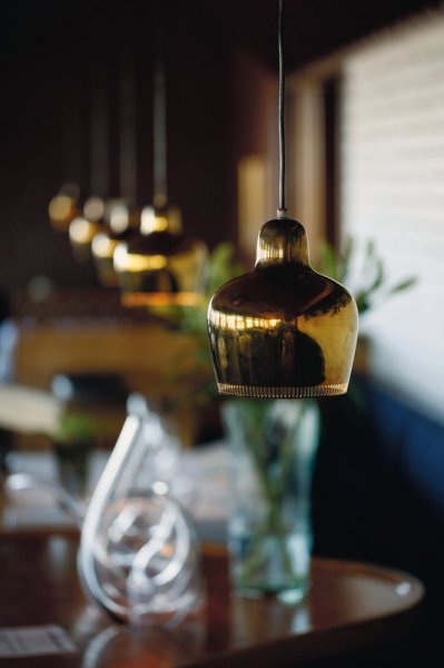 ArtekۡAalto pendant A330S Golden Bell Savoy, brassץǥڥȥ饤 ֥饹(170H200mm)