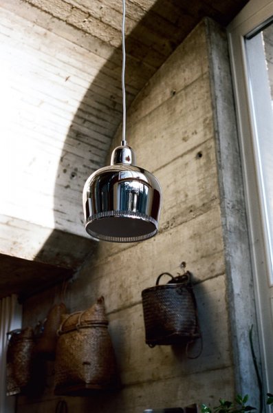 ArtekۡAalto pendant A330S Golden Bell, chromeץǥڥȥ饤 (170H200mm)