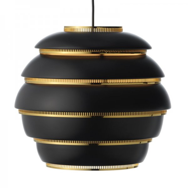 ArtekۡAalto pendant A331 Beehive, black - brassץǥڥȥ饤 ֥å-֥饹(330H300mm)