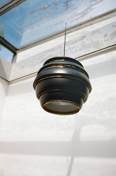 ArtekۡAalto pendant A331 Beehive, black - brassץǥڥȥ饤 ֥å-֥饹(330H300mm)