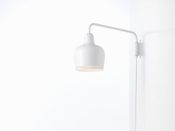 ArtekۡAalto wall lamp A330S Golden Bell, whiteץǥ ۥ磻(170D480H260mm)