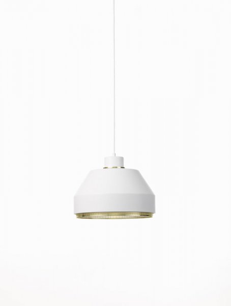 ArtekۡAMA 500 pendant, white - brassץǥڥȥ饤 ۥ磻-֥饹(315H235mm)