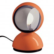 【Artemide】「Eclisse table ceiling lamp, orange」デザイン照明テーブル／シーリングランプ オレンジ (Φ120×H180mm)