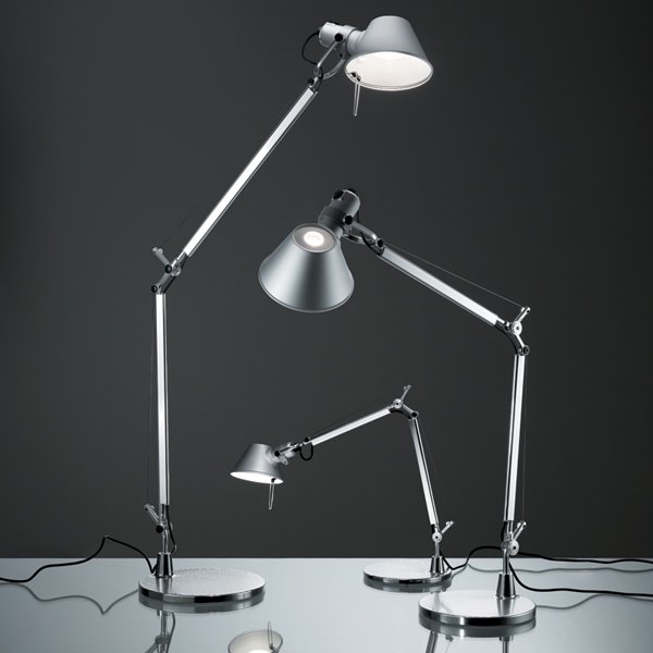 ArtemideۡTolomeo LED table lamp, aluminiumץǥơ֥ ߥ˥ (230D780-1200H645-1290mm)