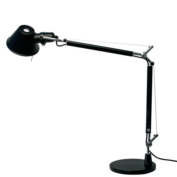 ArtemideۡTolomeo Mini table lamp, blackץǥơ֥ ֥å (200D680-1020H540-1080mm)