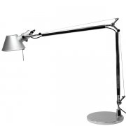 【Artemide】「Tolomeo table lamp, aluminium」デザイン照明テーブルランプ アルミニウム (Φ230×D780-1220×H645-1290mm)