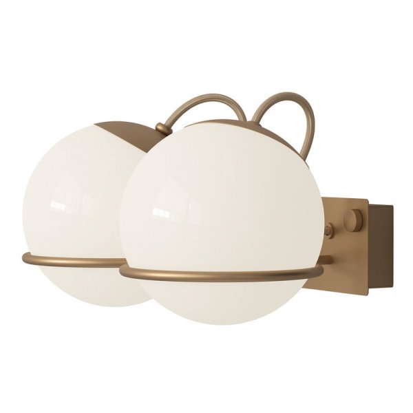 AstepۡModel 2372 wall lamp, 14 cm, champagneץǥ  ѡ˥ (W310D230H150mm)