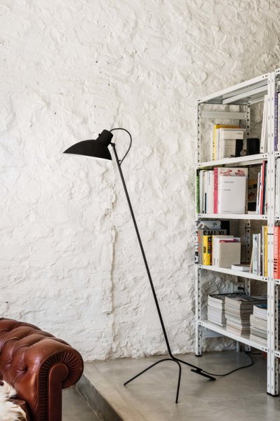 AstepۡVV Cinquanta floor lamp, blackץǥե ֥å(W478D1035H1470mm)