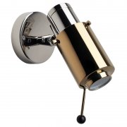 DCW editionsۡBiny Spot wall lamp with stick, nickel - goldץǥ  ˥å- (65mm)