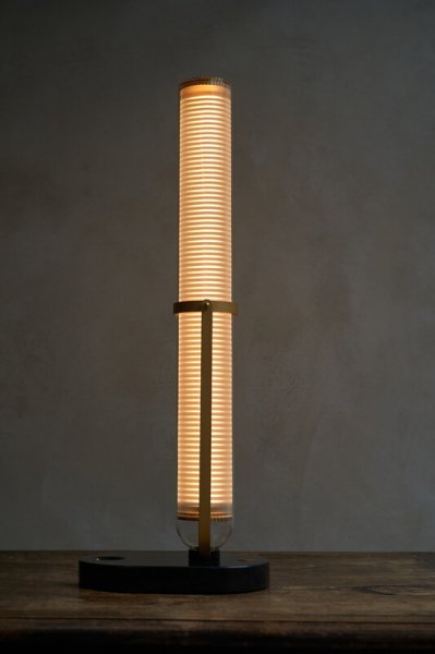 DCW editionsۡLa Lampe Frechin table lamp, gold - blackץǥơ֥ -֥å(W150D250H650mm)