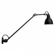 【DCW editions】「Lampe Gras 304 L 60 lamp, round shade, black」デザイン照明ウォールランプ ブラック (Φ140mm)