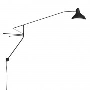 【DCW editions】「Mantis BS2 wall lamp」デザイン照明ウォールランプ ブラック (Φ270×W470×D1530mm)