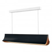 DCW editionsۡRespiro 900 pendant lamp, black - goldץǥڥȥ饤 ֥å-(W900D170H150mm)