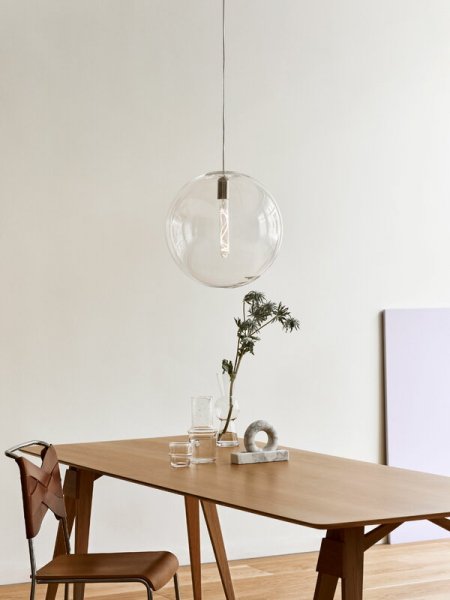 Design House StockholmۡLuna pendant, clear, largeץǥڥȥ饤 ꥢ 顼(400mm)