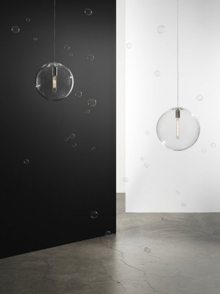 Design House StockholmۡLuna pendant, clear, largeץǥڥȥ饤 ꥢ 顼(400mm)