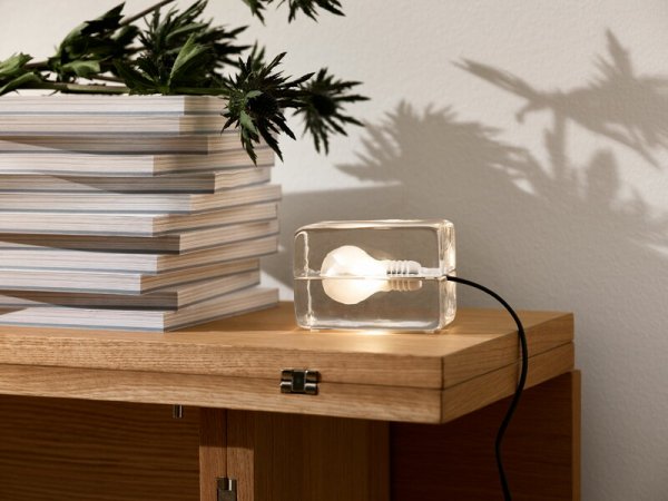 Design House StockholmۡMini Block Lamp, black cordץǥ֥å(W120D80H75mm)