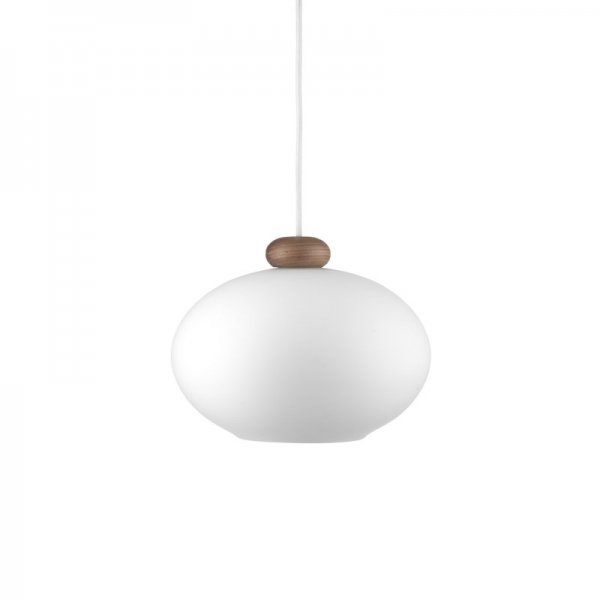 FDB MoblerۡU2 Hiti pendant, small, walnut - opal glassץǥڥȥ饤S ѡ (258H197mm)