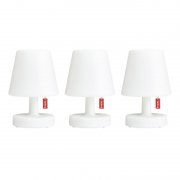 【Fatboy】「Edison the Mini table lamp, set of 3」デザイン照明テーブルランプ 3点セット ホワイト(Φ97×H150mm)