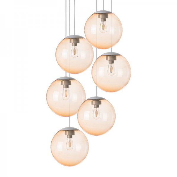 FatboyۡSpheremaker 6 pendant, light orangeץǥڥȥ饤6 饤ȥ(250mm6)