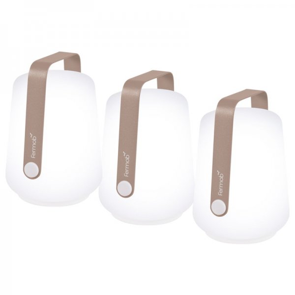 FermobۡBalad lamp 12 cm, set of 3, nutmegץǥ3å ʥĥᥰ(100H135mm)