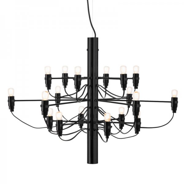 Flosۡ209718 chandelier, blackץǥڥȥ饤LED18 ֥å(700510mm)