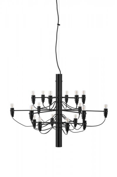 Flosۡ209718 chandelier, blackץǥڥȥ饤LED18 ֥å(700510mm)