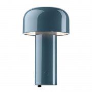 【Flos】「Bellhop table lamp, grey blue」デザイン照明テーブルランプ グレーブルー(Φ125×H210mm)