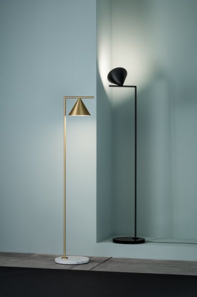 FlosۡCaptain Flint floor lamp, brassץǥե ֥饹(W373H1537mm)