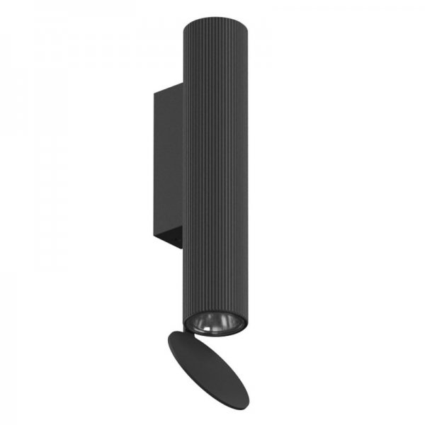 FlosۡFlauta H225 Riga wall lamp, blackץǥ ֥åʦ45H225mm