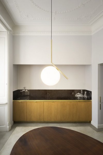 FlosۡIC S1 pendant, brassץǥڥȥ饤 ֥饹(H470mm)