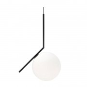【Flos】「IC S2 pendant, black」デザイン照明ペンダントライト ブラック(H702mm)