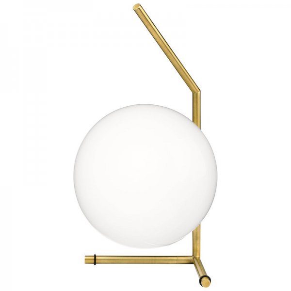 FlosۡIC T1 table lamp, low, brassץǥơ֥  ֥饹(200W176H381mm)