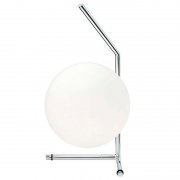 【Flos】「IC T1 table lamp, low, chrome」デザイン照明テーブルランプ ロー クローム(Φ200×W176×H381mm)