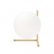 FlosۡIC T2 table lamp, brassץǥơ֥ ֥饹(300W282H350mm)