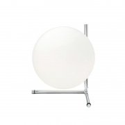 【Flos】「IC T2 table lamp, chrome」デザイン照明テーブルランプ クローム(Φ300×W282×H350mm)