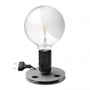 FlosۡLampadina table lamp, blackץǥơ֥ ֥å(125H240mm)