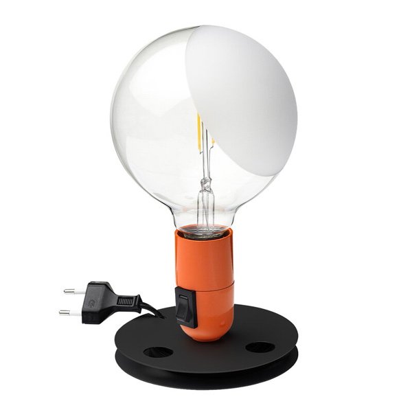 FlosۡLampadina table lamp, orangeץǥơ֥ (125H240mm)