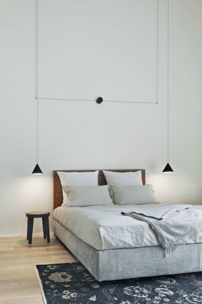 FlosۡString Light Cone Head lamp, 12 m cableץǥڥȥ饤 ֥å(190H160mm)