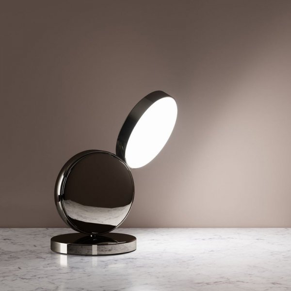 FontanaArteۡOptunia table lamp 24 cm, Black chromeץǥơ֥ ֥å(130H240mm)