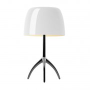 FoscariniۡLumiere 05 table lamp, small, dimmable, whiteץǥơ֥ Ĵǽ ⡼ ۥ磻(W200H350mm)
